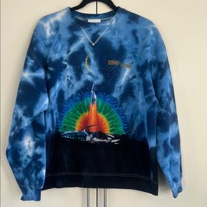 Vintage Disney World Mission Space Tie Dye Sweatshirt